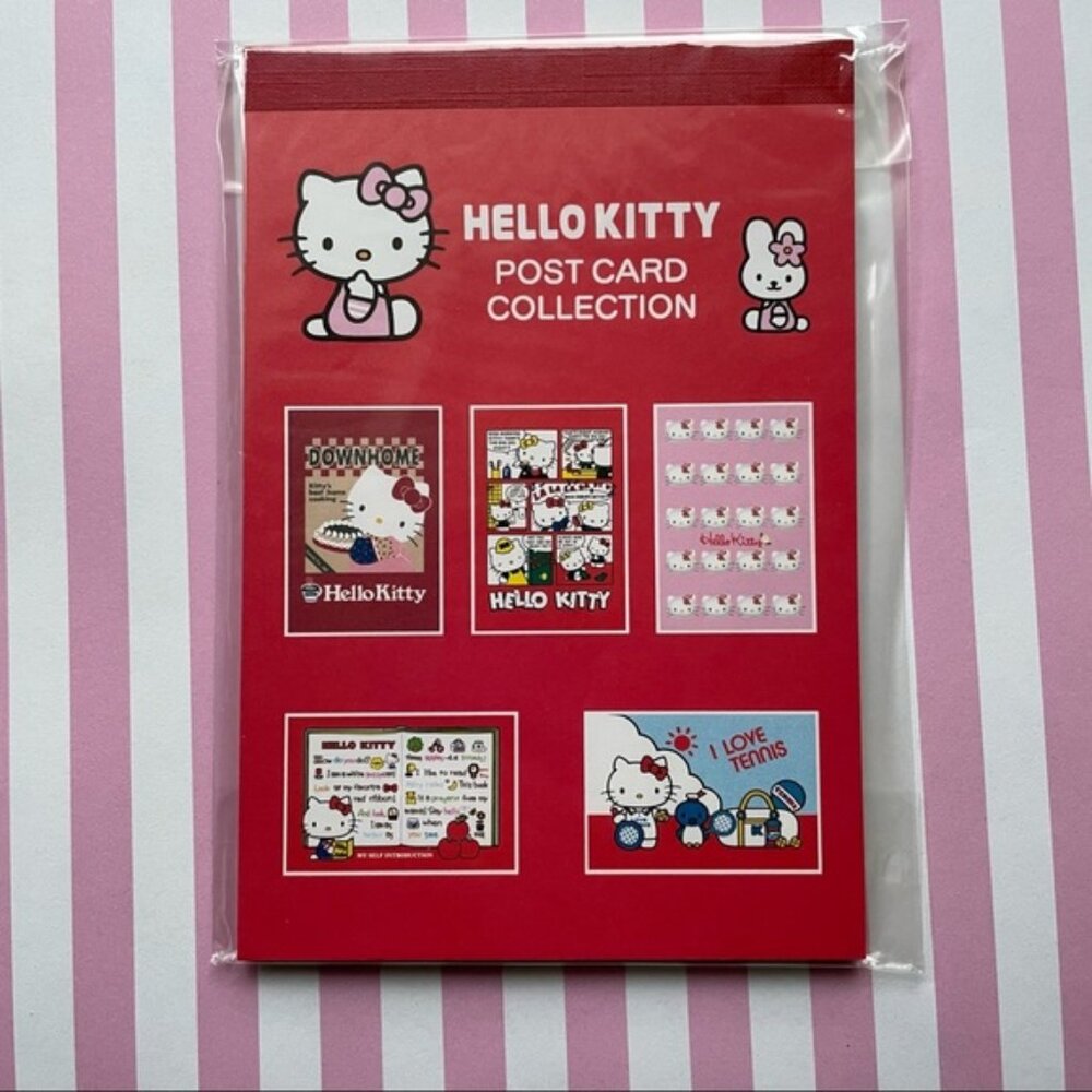 Sanrio Hello Kitty Vintage POne Sizet Card Set. 1998
